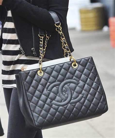 borsa chanel gst grand|grand shopping tote gst.